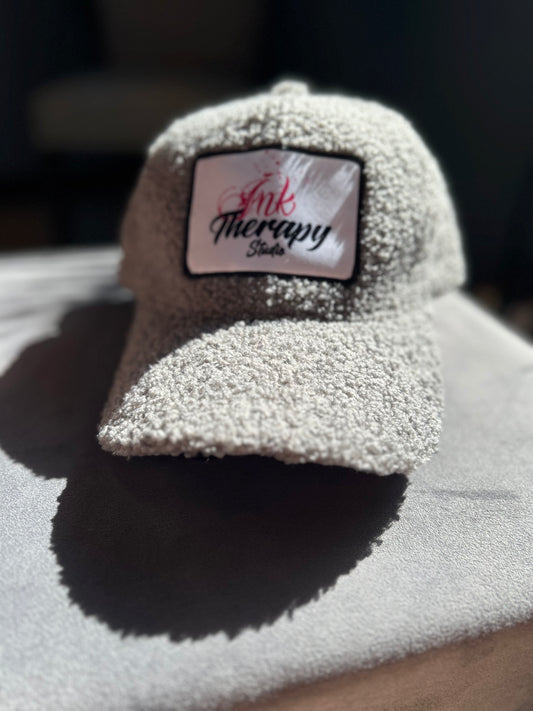 Smokey Grey Sherpa Hat